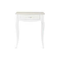 DKD Home Decor Konzola DKD Home Decor Les MDF Bela (60 x 40 x 72,5 cm)