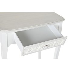 DKD Home Decor Konzola DKD Home Decor Les MDF Bela (60 x 40 x 72,5 cm)
