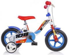 Dino 108 Sport 10 colsko fantovsko kolo, modro/belo