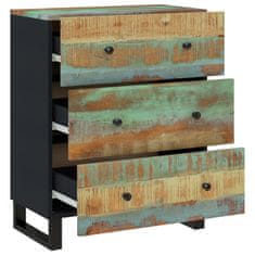 Vidaxl Komoda 60x33x75 cm trden predelan les