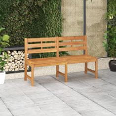 Vidaxl Vrtna klop 150 cm trdna tikovina