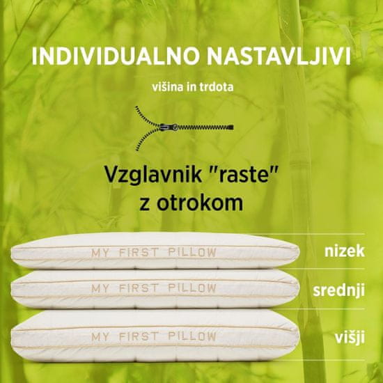 Vitapur My First Pillow otro ki vzglavnik z bambusovimi vlakni