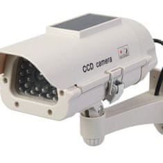 Verkgroup Solarna lažna kamera z LED utripajočo lučko + nalepka