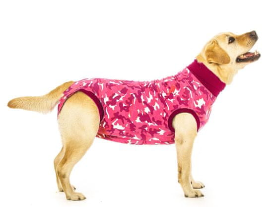 Suitical Pooperativna zaščitna obleka za psičke, roza
