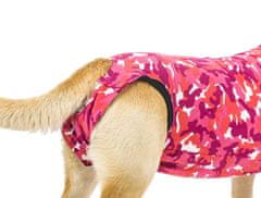 Suitical Pooperativna zaščitna obleka za psičke, roza, večbarvna 40-45 cm