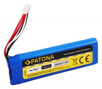PATONA Baterija za Bluetooth zvočnik JBL Flip 3