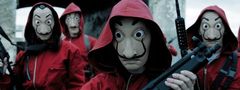 Korbi Maska Salvadorja Dalija iz serije La Casa de Papel
