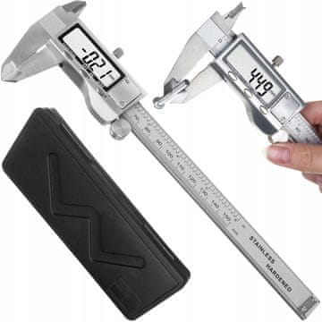 Verkgroup LCD Digitalno kljunasto merilo 150mm + kovček