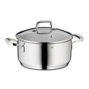 Kela Kozarec s pokrovom Kela KL-10172 iz nerjavečega jekla 18/10 FLAVORIA 20 cm