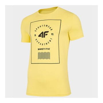 4F Majice rumena H4L22TSM03373S