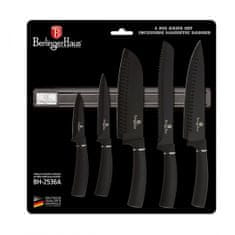 Berlingerhaus komplet 5 kuhinjskih nožev z berlingerjem haus bh-2536 črno srebrno