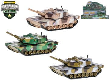 Mikro Trading Kovinski rezervoar Mission Control 11 cm - mešanica barv (zelena, rjava, kaki)