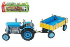 KOVAP Traktor Zetor z valjčkom modri ključ kovinski 28cm