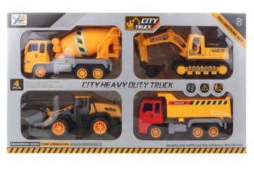 Komplet gradbenih avtomobilov