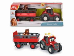 Dickie ABC Traktor Massey Ferguson s prikolico 30 cm