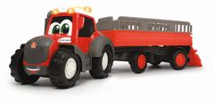 Dickie ABC Traktor Massey Ferguson s prikolico 30 cm