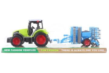 Traktor s sejalnico