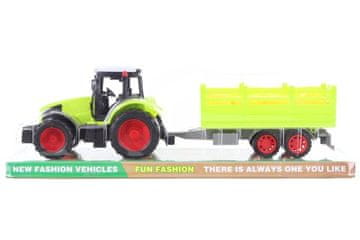 Traktor z nosilcem paketov