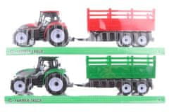 Traktor z vlečnim vozilom