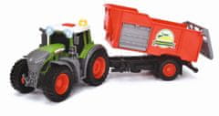 Dickie Traktor Fendt s prikolico 26cm