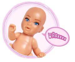 Simba Steffi Novorojenček lutka, zvok