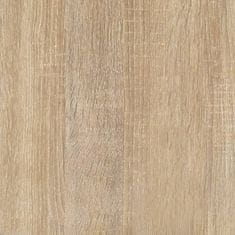Vidaxl Visoka omara sonoma hrast 60x36x110 cm inženirski les
