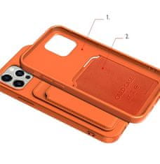 slomart card case silikonska denarnica z režo za kartico dokumenti za samsung galaxy a13 bela