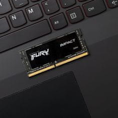 Kingston FURY Impact RAM pomnilnik, 32 GB, 3200 MHz, DDR4, CL20, SODIMM (KF432S20IB/32)