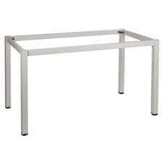 STEMA Kovový rám na stôl alebo písací stôl NY-A057/K, noha 5x5 cm, nastaviteľné plastové nožičky, 116x56x72,5 cm, bela
