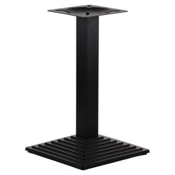 STEMA Podstavek za mizo iz litega železa SH-5014-6/B. Dimenzije 44,5x44,5x72,5 cm. Črna.