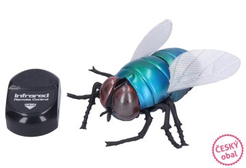 Velikanska RC muha na daljinsko upravljanje 11x9 cm - češka embalaža