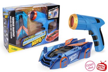 ROCK BUGGY Antigravitacijski RC avto z laserjem 15 cm modri - angleška embalaža