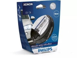 Philips Avtomobilska žarnica Xenon WhiteVision D2R 85126WHV2S1, Xenon WhiteVision gen2 1 kos v paketu