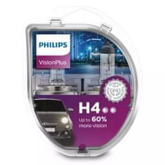 Philips Avtomobilska žarnica H4 12342VPS2, VisionPlus, 2 kosa v paketu