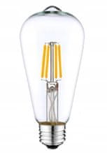 Berge LED žarnica E27 z žarilno nitko ST64 10W toplo bela