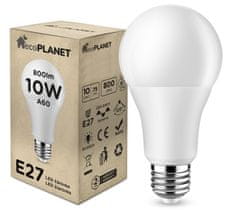 Berge LED žarnica - ecoPLANET - E27 - 10W - 800Lm - hladno bela