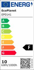 Berge LED žarnica - ecoPLANET - E14 - 10W - sveča - 880Lm - hladna bela