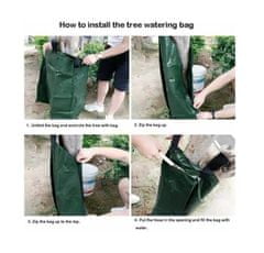 Merco Tree Bag 75L vreča za namakanje rastlin, zelena