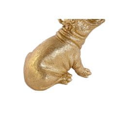 DKD Home Decor Stranska mizica DKD Home Decor 60 x 49 x 58 cm Kristalno zlata smola