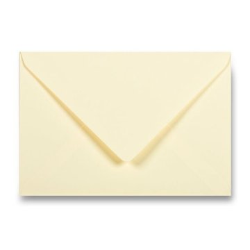 Clairefontaine Barvna kuverta, A5, limona, 20 kosov - krem