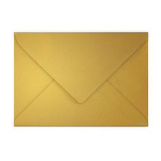 Clairefontaine Barvna kuverta, A5, limetna, 20 kosov - zlata