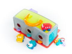 Little hero Garaža z avtomobili 3 kosi + dodatki iz plastike