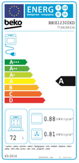 Beko BBIE12300XD vgradna pečica
