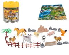 Mac Toys Set živali na kmetiji 25 kosov