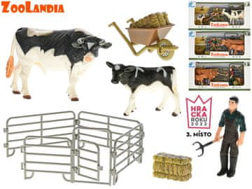 Zoolandia krava s teličkom in dodatki