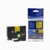 Kompatibilen trak za Brother TZe-631 / TZ-631 / PT / P-Touch 12mm - črn izpis / rumen trak