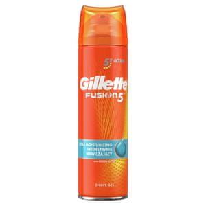 Gillette Fusion vlažilni gel za britje