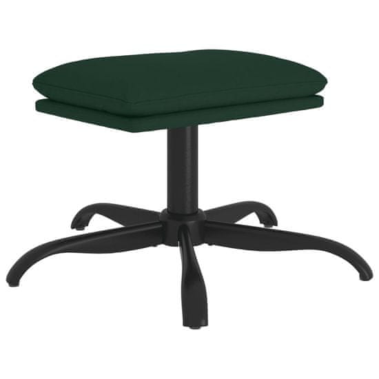 Vidaxl Stolček za noge 60x60x39 cm blago