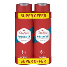 Old Spice Whitewater gel za tuširanje, 2 x 400 ml