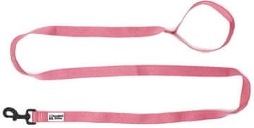 Bamboo Bambusov povodec Zoom za pse roza M